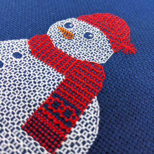 Advent calendar - snowman - the completed version