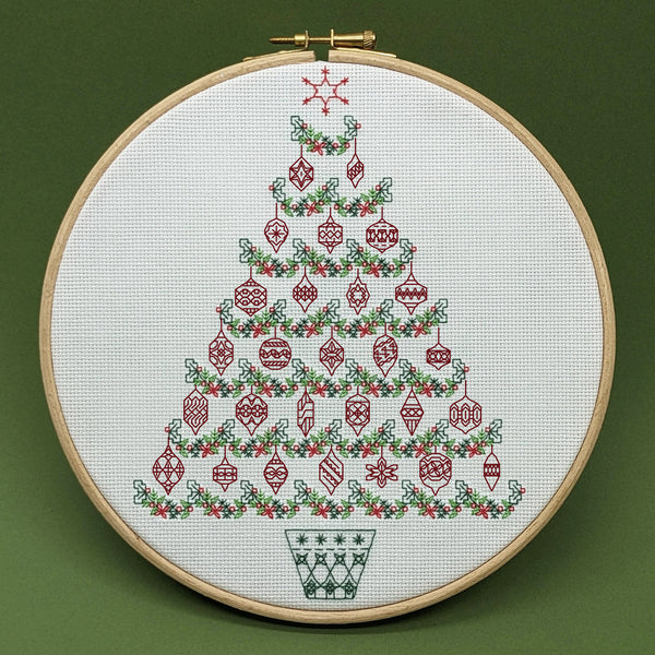 Advent Calendar - Garland tree - the completed version