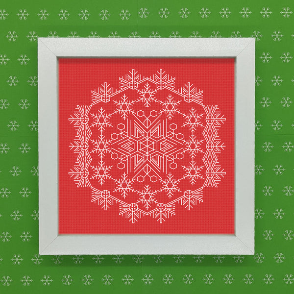 Festive doilies - Snowflakes