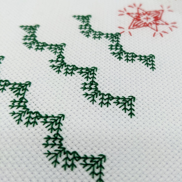 Advent calendar - fir tree - the surprise version
