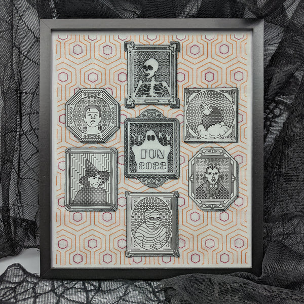 Spooky Stitch-a-long 2022 - now complete!