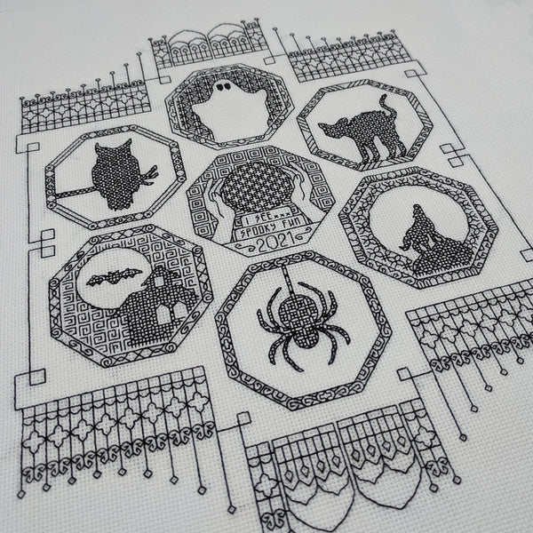 Spooky stitch-a-long 2021 now completed
