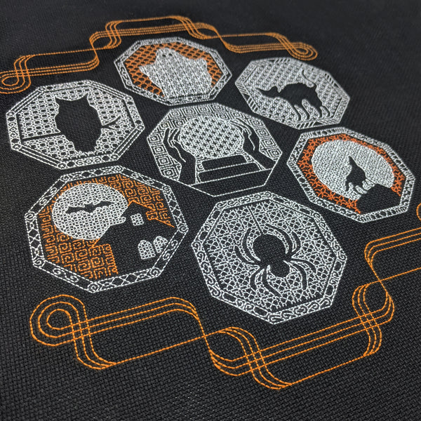 Spooky stitch-a-long 2021 now completed