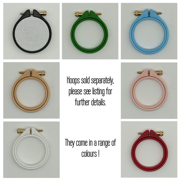 Mini hoops designs - hoops also available!