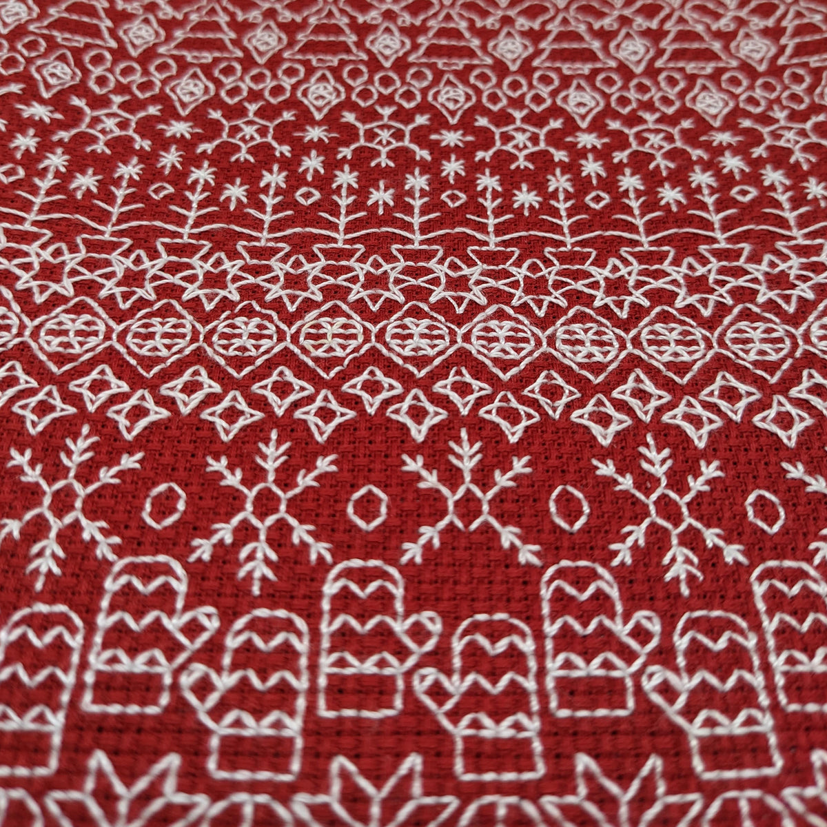 Christmas stocking full and half size included the steady thread