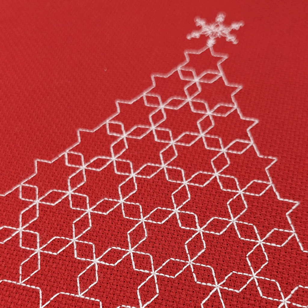 Advent calendar star tree the surprise version The Steady Thread Advent calendar star tree the surprise version The Steady Thread