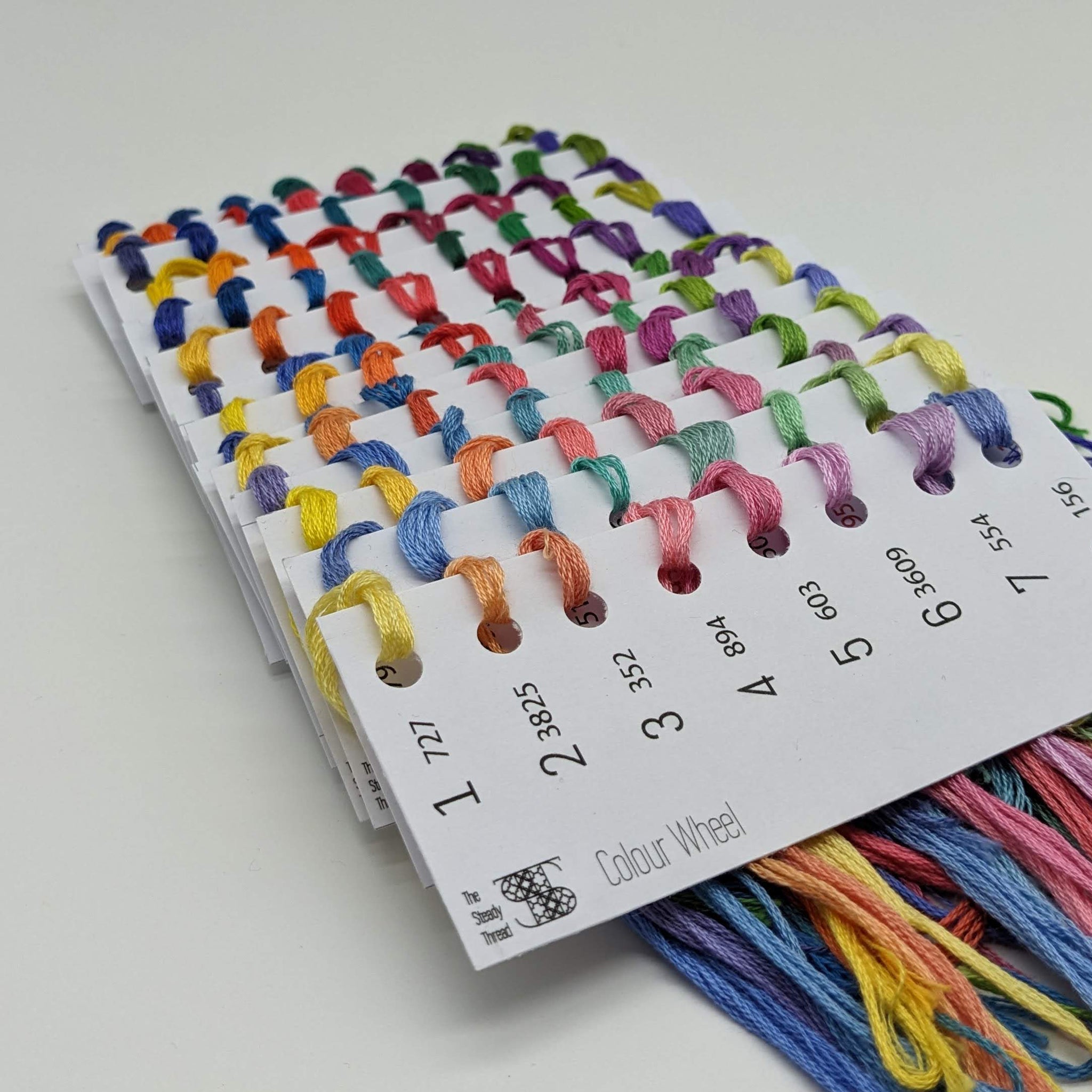 Colour Wheel thread pack, 112 colours! – The Steady Thread