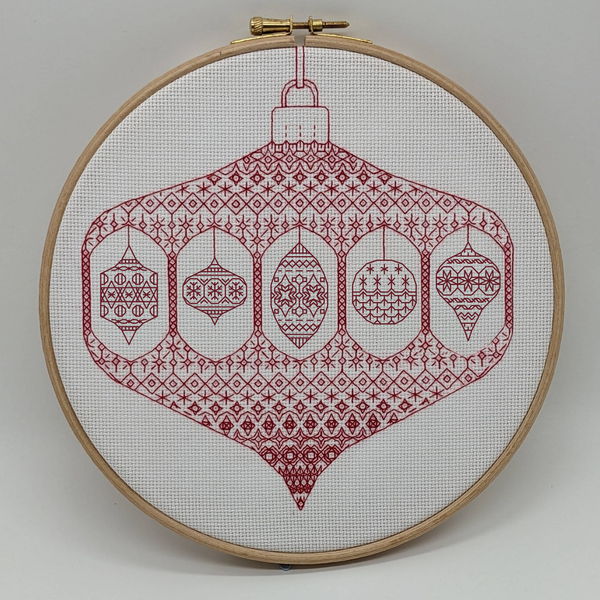 2024 Charity Christmas Stitch-a-long Big Bauble