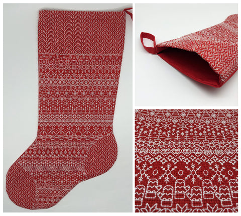 Christmas Stocking - full and half size included!