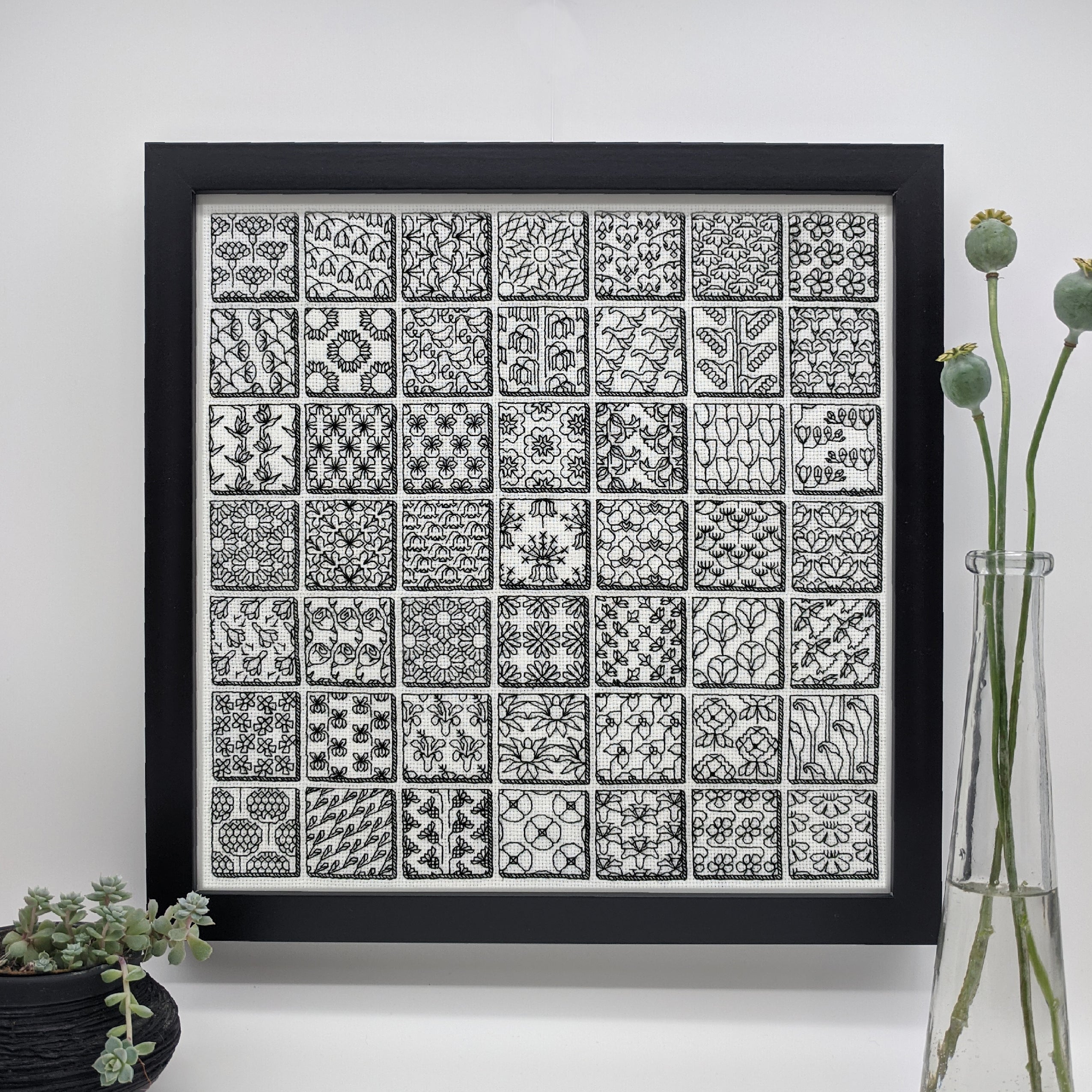Sarasa  Wooeblock  Patterns デザインライブラリー Sarasa Wooeblock Patterns デザインライブラリー