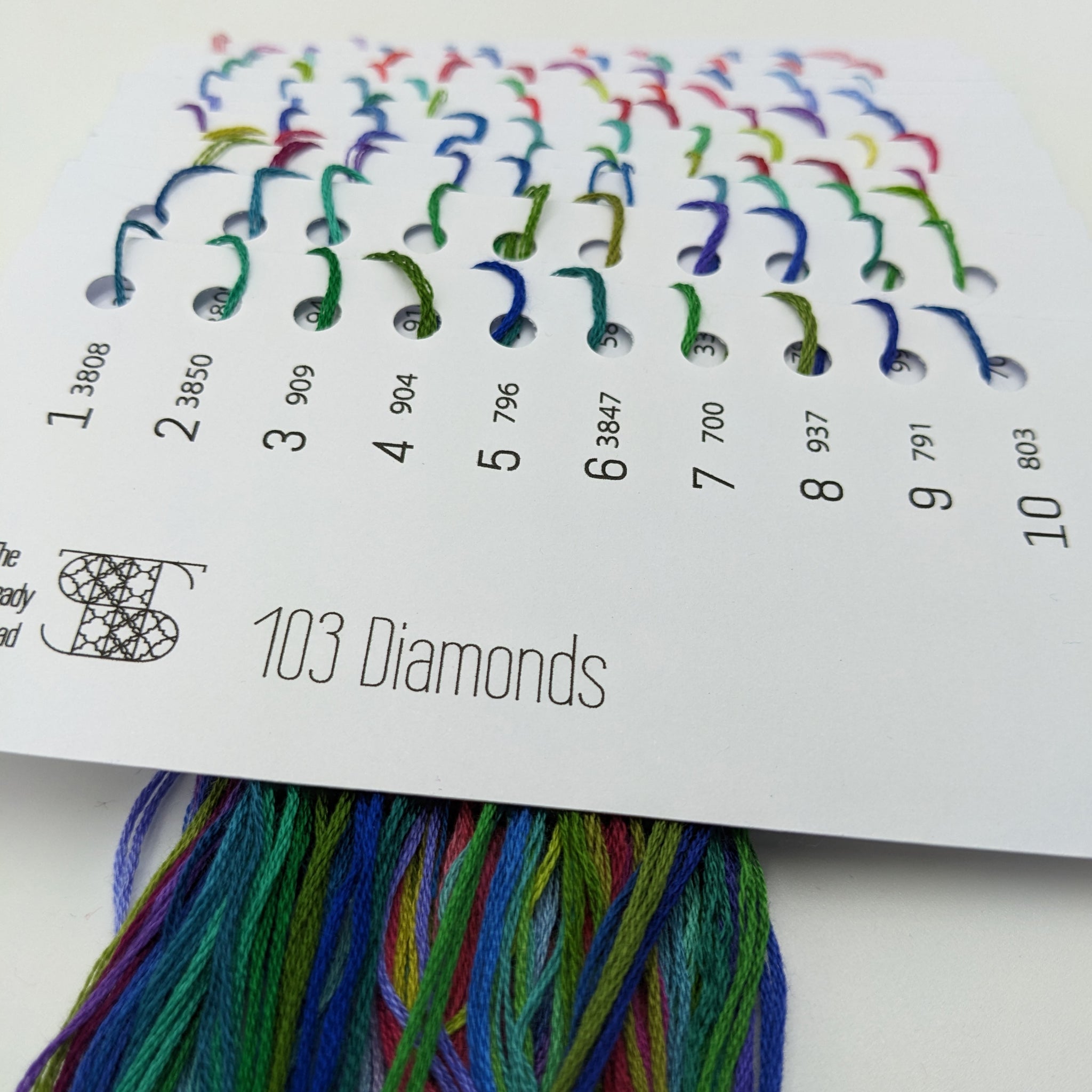 103 diamonds thread pack, 103 colours!