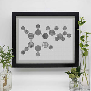 Molecular model - Dopamine