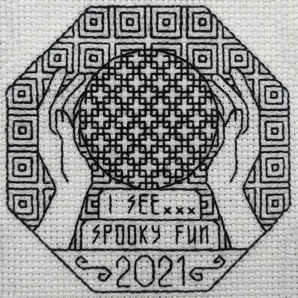 Spooky stitch-a-long 2021 now completed